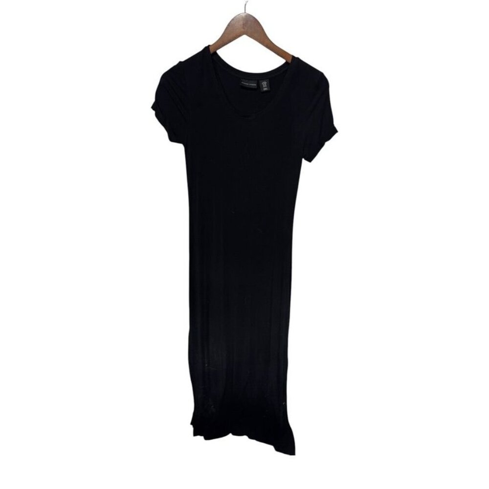 Adrienne Vittadini Maxi Dress Black Size XS